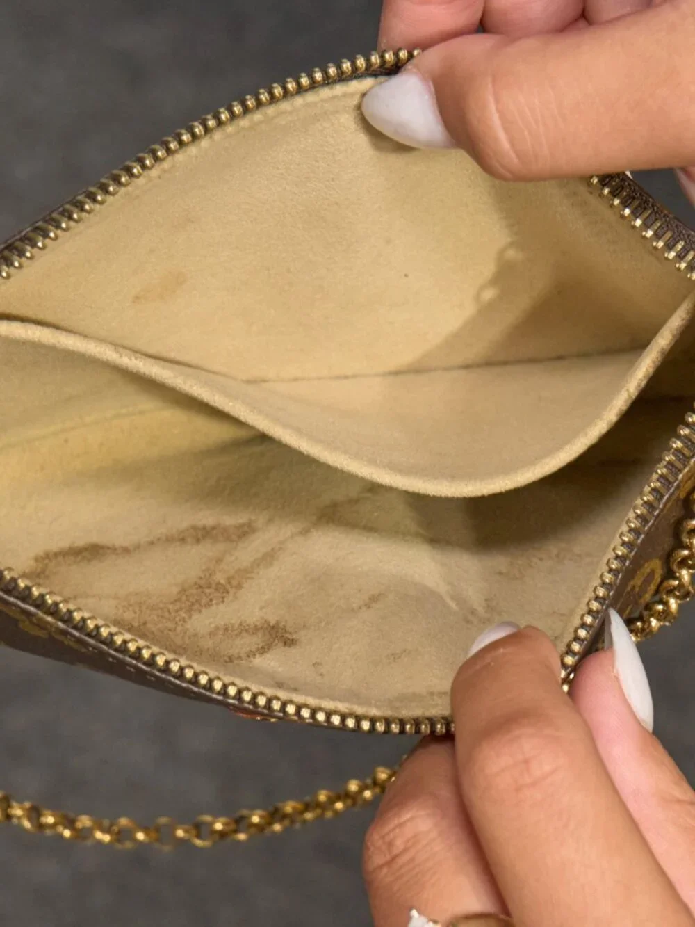 Louis Vuitton Milla PM Pochette Monogram